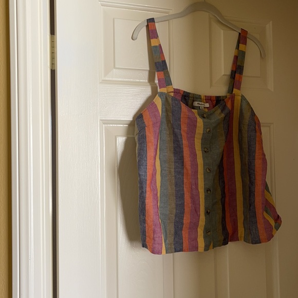 Madewell Multicolor Tank Top Size XL - Picture 6 of 6